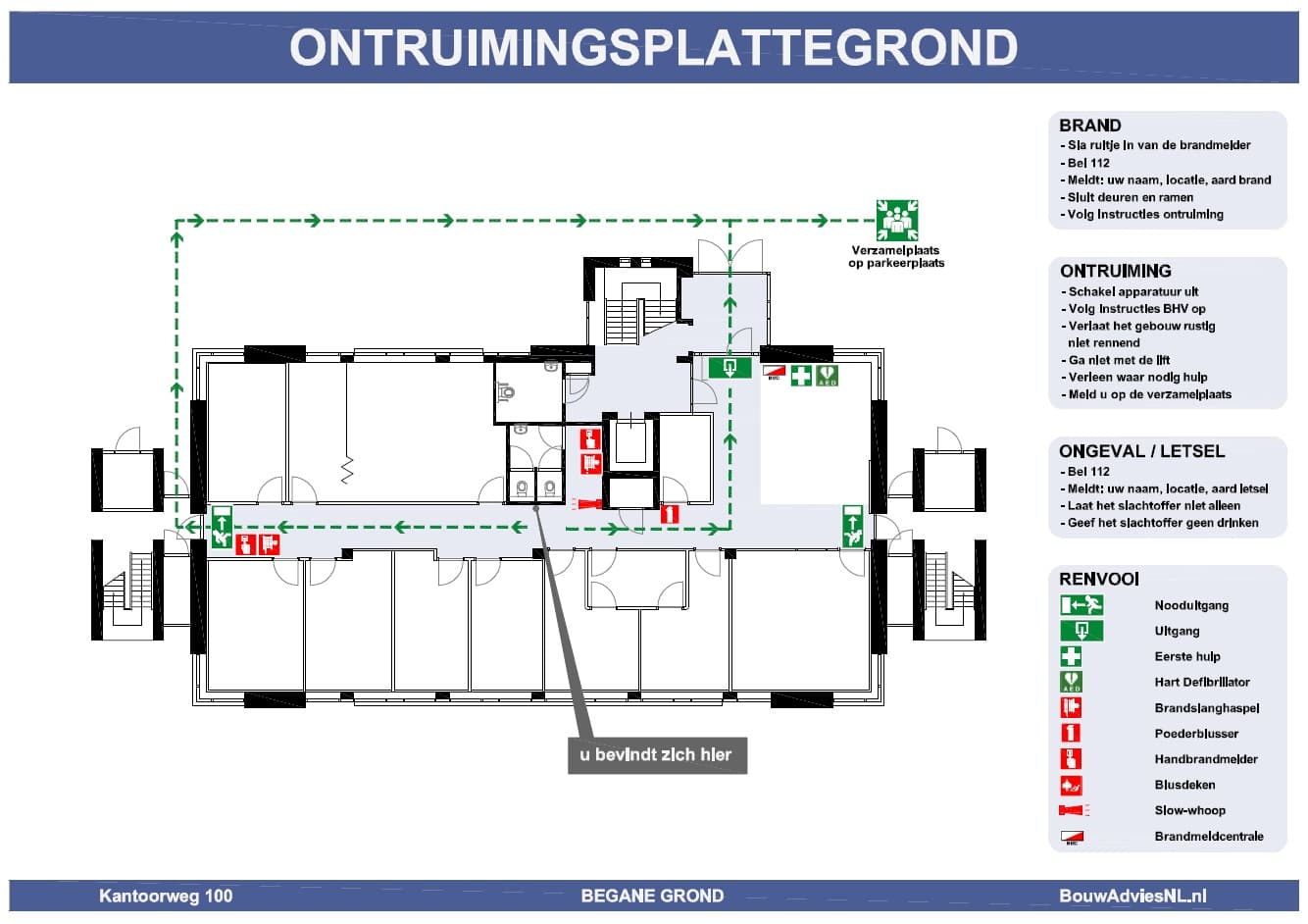 Vluchtplannen en plattegronden Afbeelding